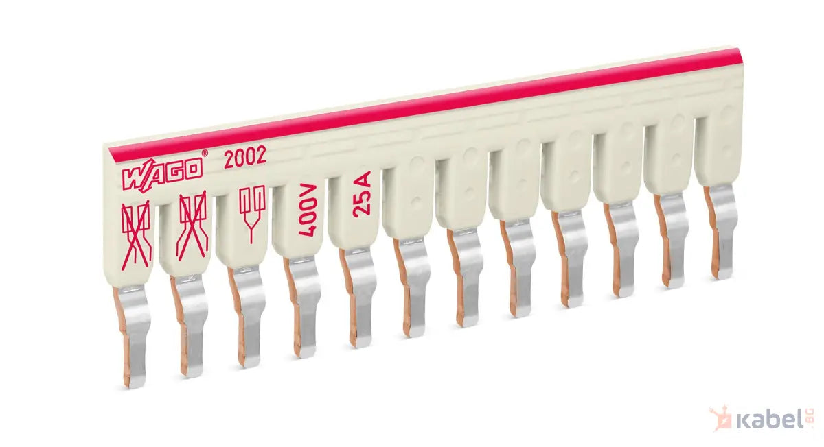 2002-482 ШИНА(МОСТ) ЗА СЕРИЯ 2003 4 mm/12 редов 25A