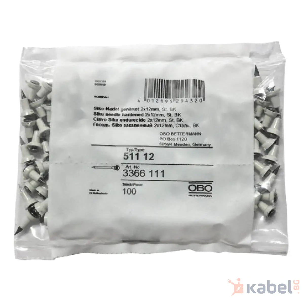 СТОМАНЕН ПИРОН SIKO 12mm 3366111 OBO