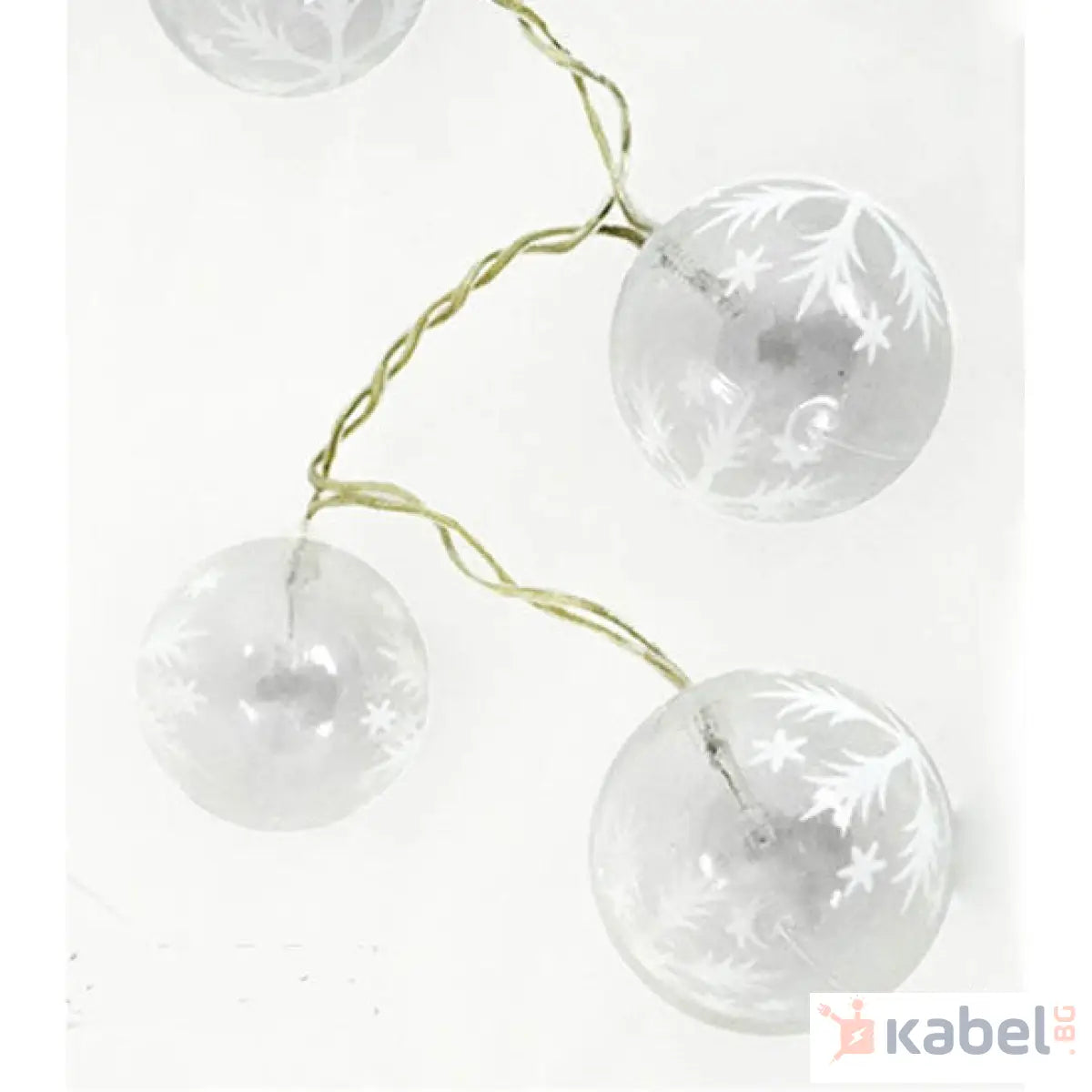 СВЕТ.ТОПКИ БЕЛИ LED 5m,3.3W,СТ.БЯЛО,230V,13039