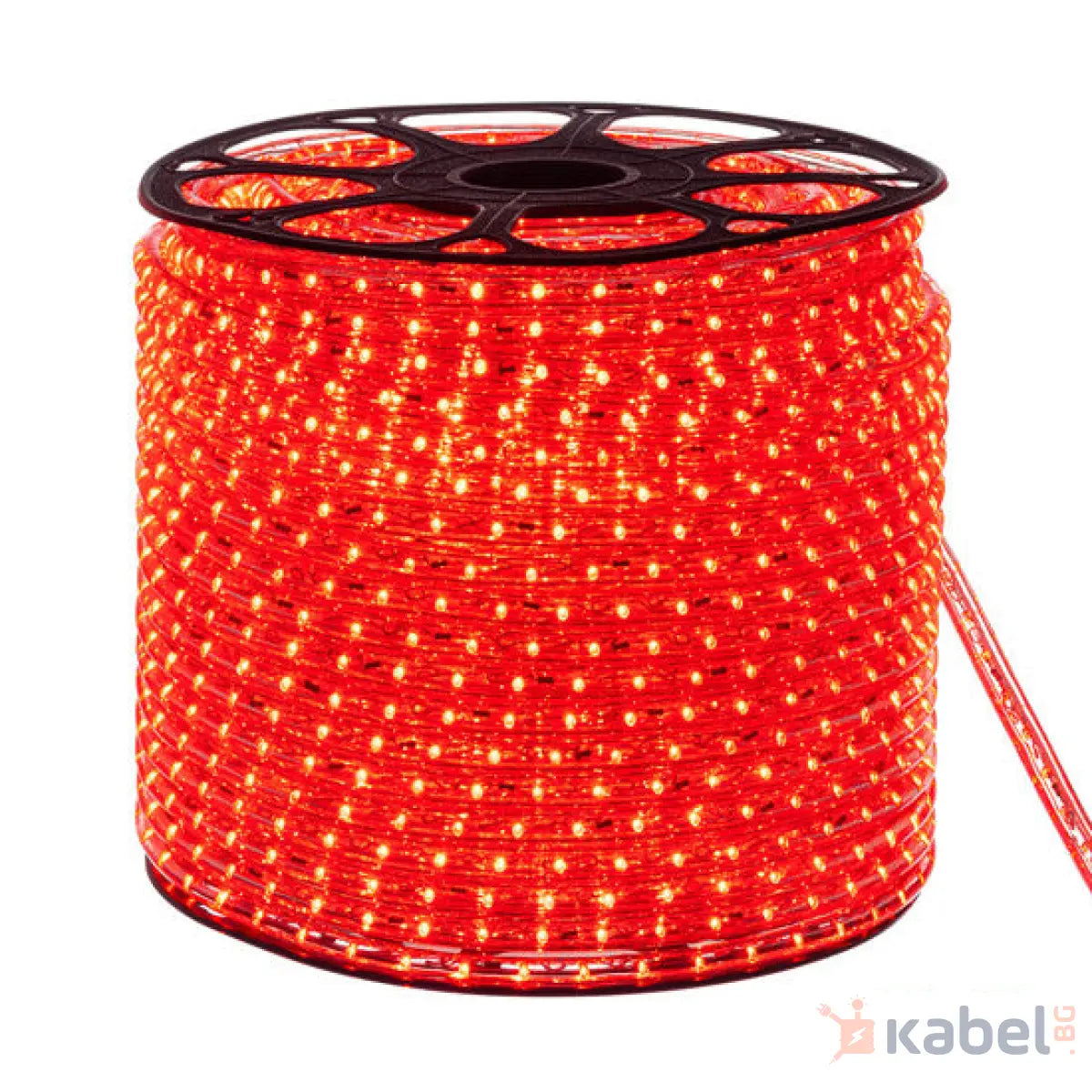 СВЕТЕЩ КАБЕЛ LED ЧЕРВЕН 48LED 3W/1m 230V