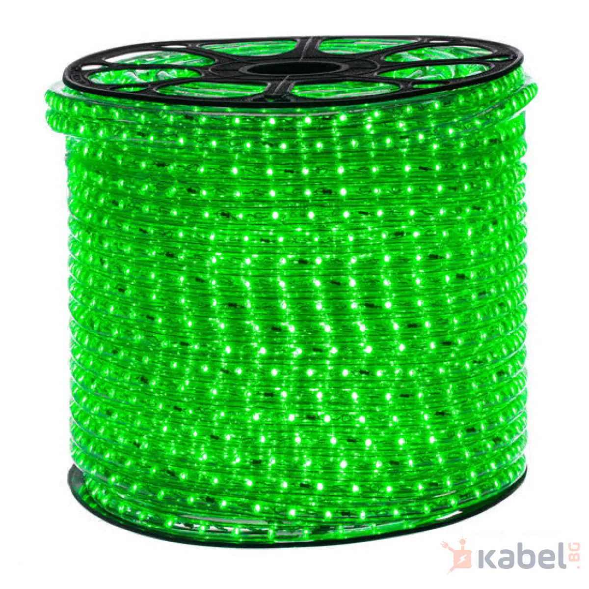 СВЕТЕЩ КАБЕЛ LED ЗЕЛЕН 48LED 3W/1m 230V