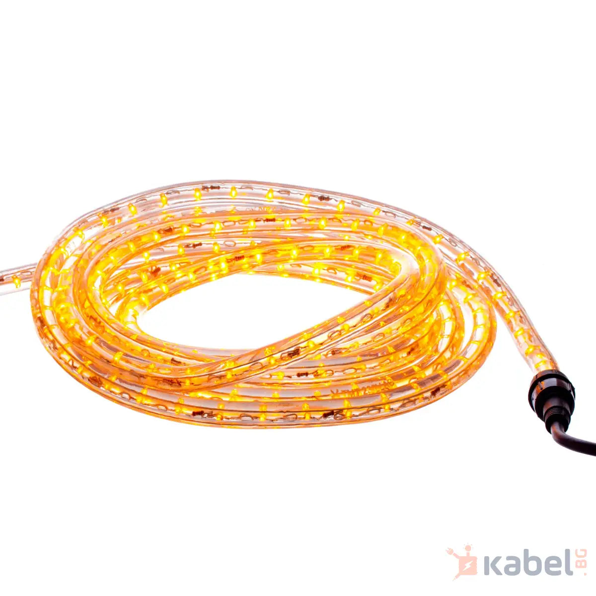 СВЕТЕЩ КАБЕЛ LED ЖЪЛТ 48LED 3W/1m 230V