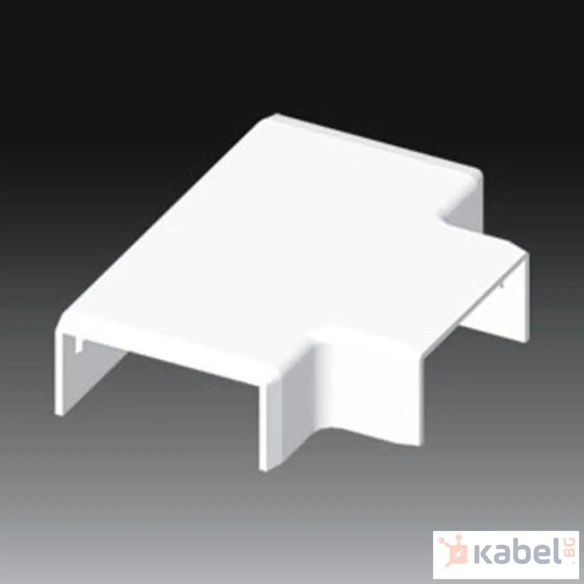 Т-ОБРАЗЕН КАПАК 8634 ЗА КАБЕЛЕН КАНАЛ LHD 40Х20