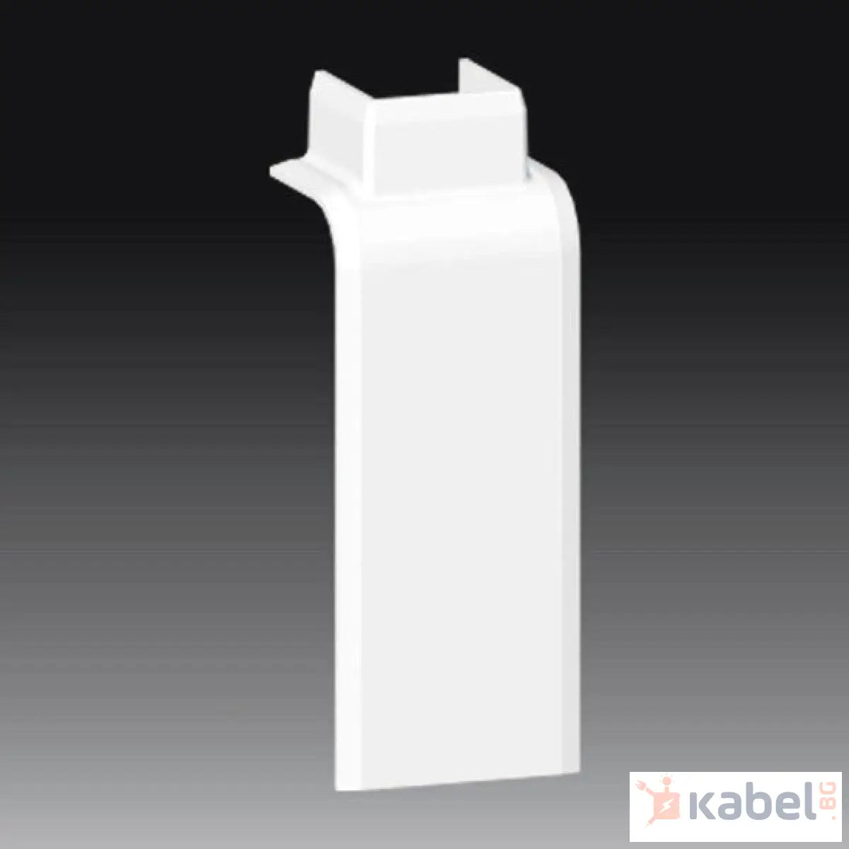 Т-ОБРАЗЕН КАПАК ПРЕХОД 8824/12 ЗА КАБЕЛЕН КАНАЛ