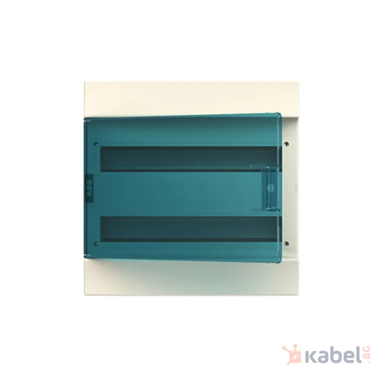 1SPE007717F0921 ТАБЛО АПАРТАМЕНТНО/ТАП 2×18 ОТКРИТ МОНТАЖ IP41 MISTRAL ПРОЗРАЧНА ВРАТА