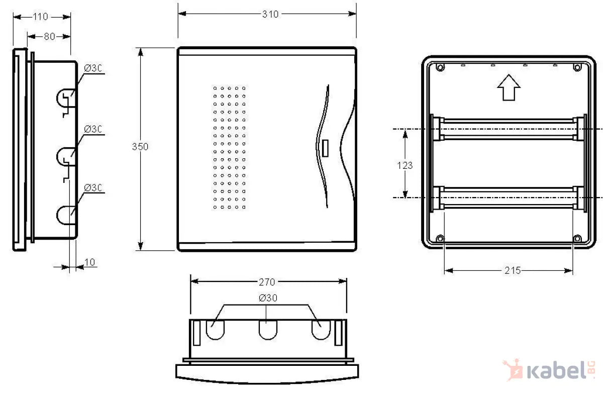 3724, ТАБЛО АПАРТАМЕНТНО/ТАП 24 СМ