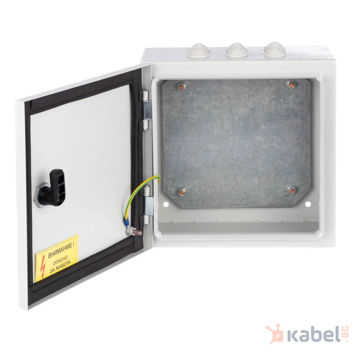 ТАБЛО МЕТАЛНО РТ 250х250х120 С ПЛОЧА