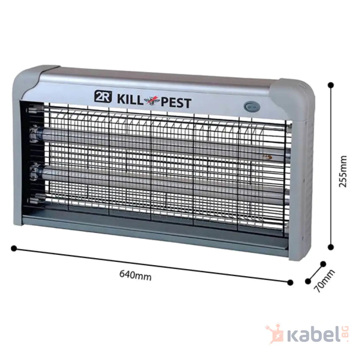 ТЯЛО ПРОТИВ НАСЕКОМИ 2Х20W KILL PEST,220V,IP20
