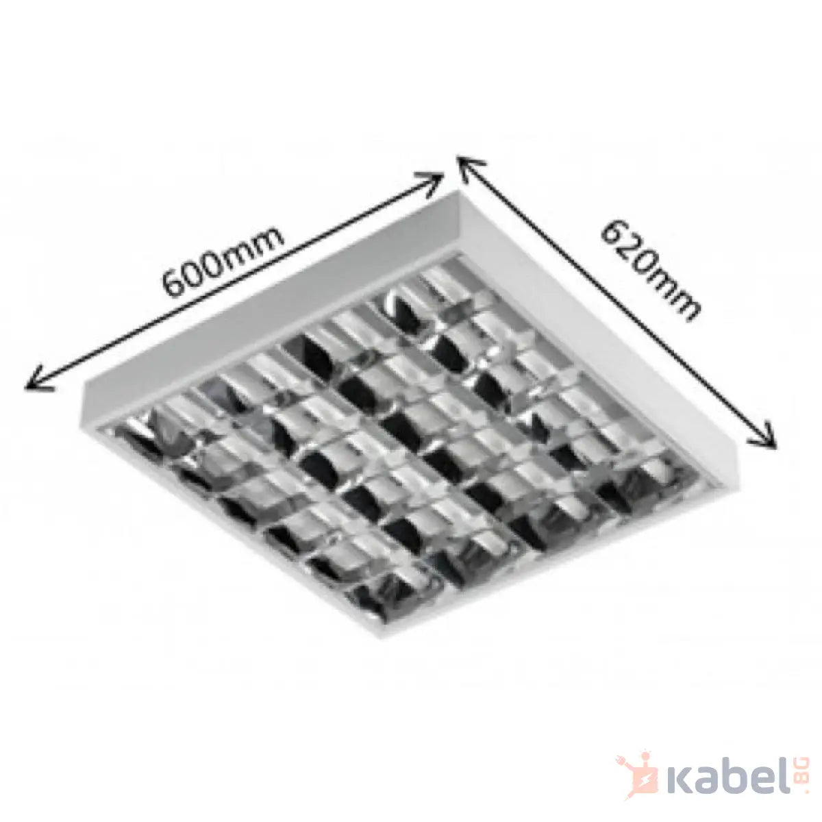 ТМО BL208 4х600mm ЗА LED ТРЪБИ,DRM,IP20,КОРПУС