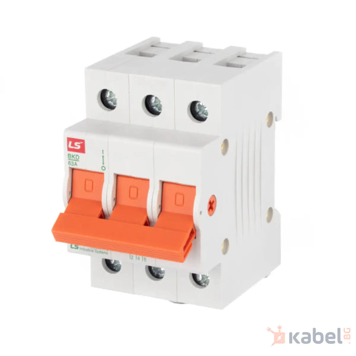 Товаров прекъсвач 63А 3P 5kA ЛС BKD Предпазител LS