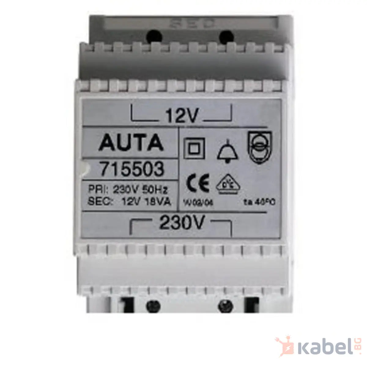ТРАНСФОРМАТОР ATF-12 220V/12VAC 715503 AUTA