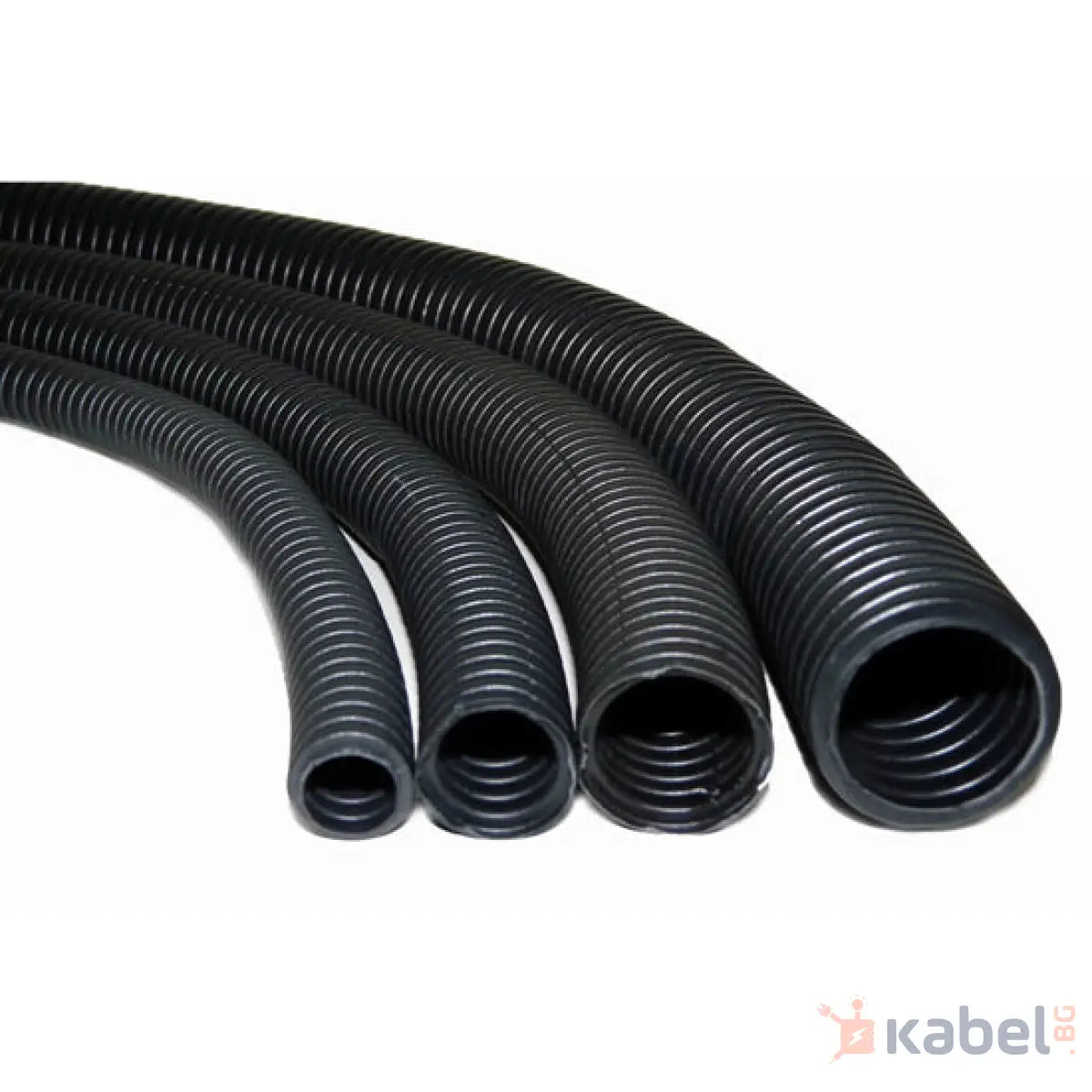 ТРЪБА ГЪВКАВА С ТЕЛ Ф32 ВЪНШНО ЧЕРНА 320N 50m