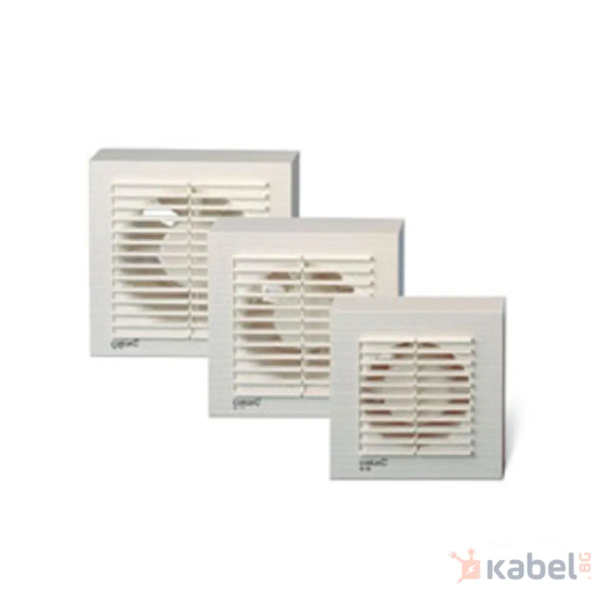 ВЕНТИЛАТОР B-12 БЯЛ,220V Ф120