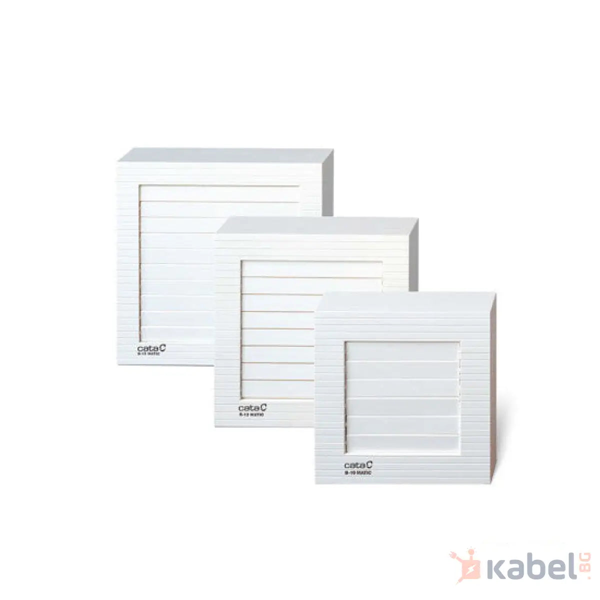 ВЕНТИЛАТОР B-12 MATIC БЯЛ,220V Ф120