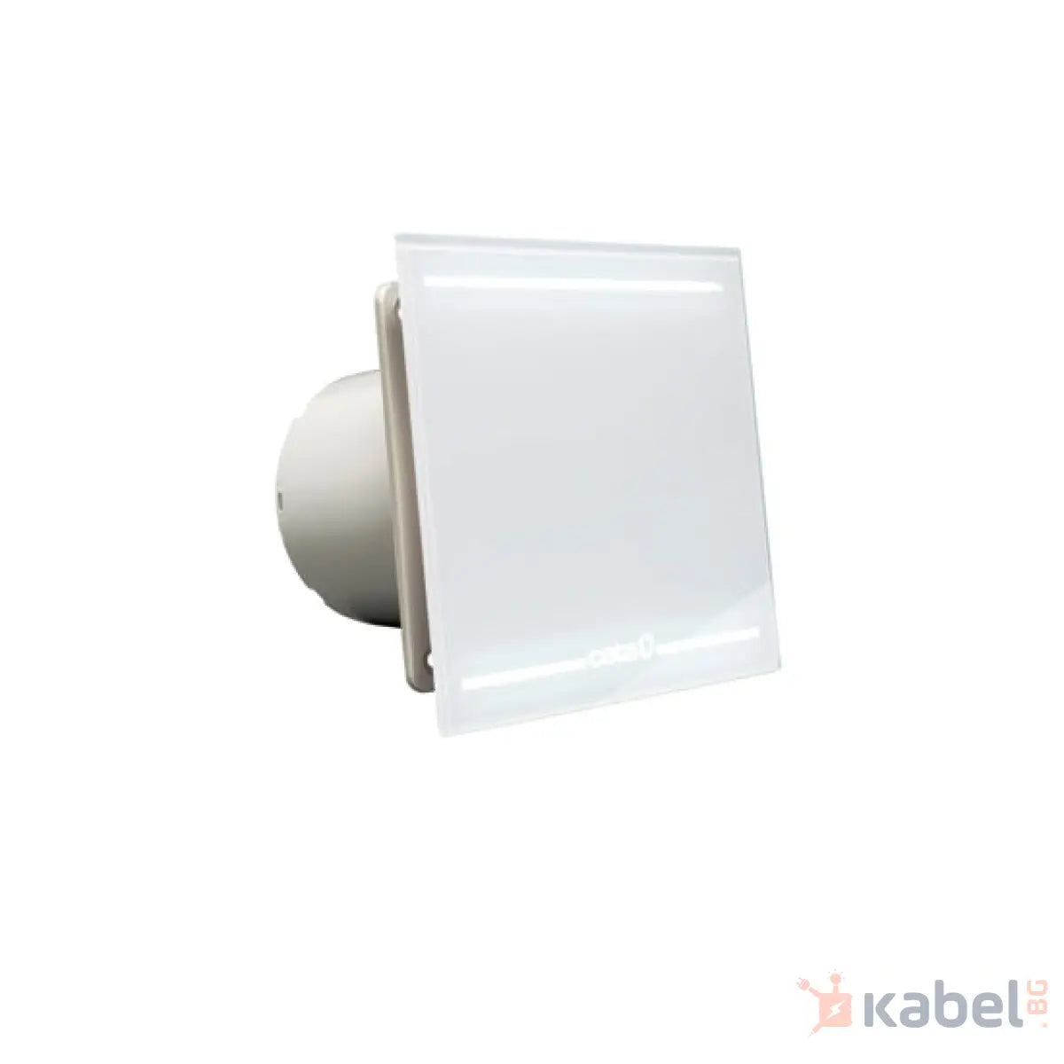 ВЕНТИЛАТОР E-100 G LIGHT БЯЛ 220V С ТАЙМЕР