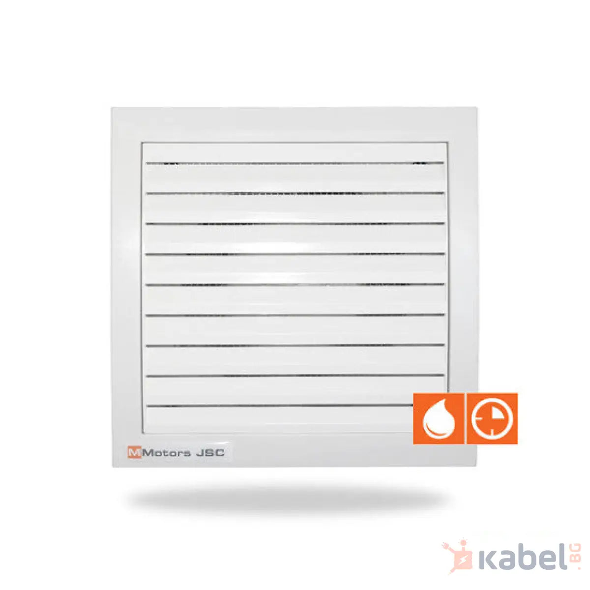 ВЕНТИЛАТОР ММ100HCS КВАДРАТЕН 1146 С ТАЙМЕР,КЛАПА