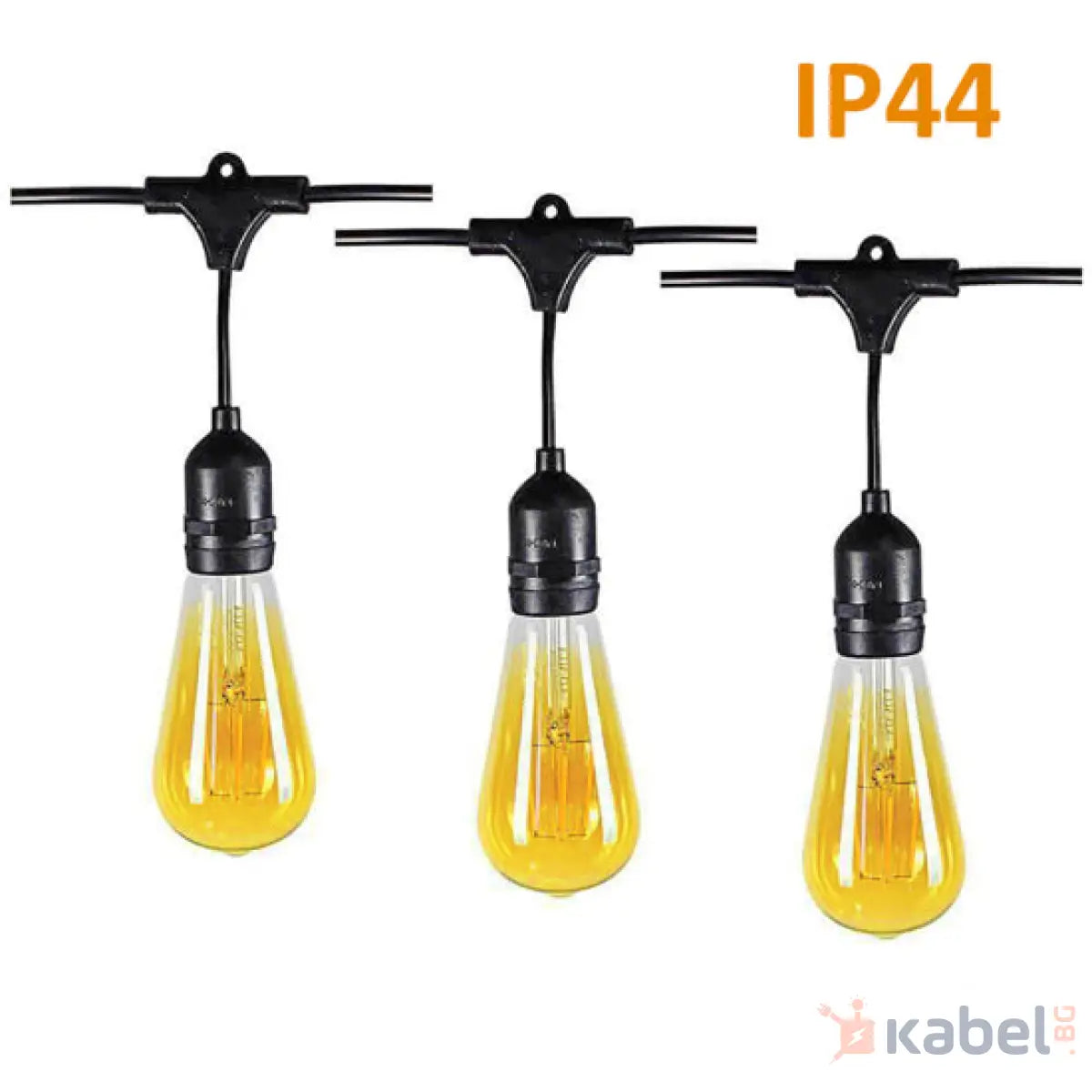 ВЕРИГА-КАБЕЛ С ФАСУНГИ SWING-T 5хЕ27 IP44 4241