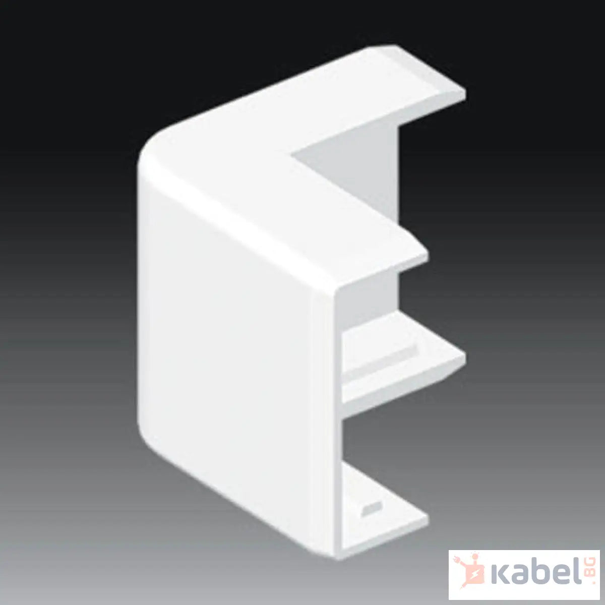 ВЪНШЕН ЪГЪЛ 8712/2 ЗА КАБЕЛЕН КАНАЛ LV 40Х15 KOPOS