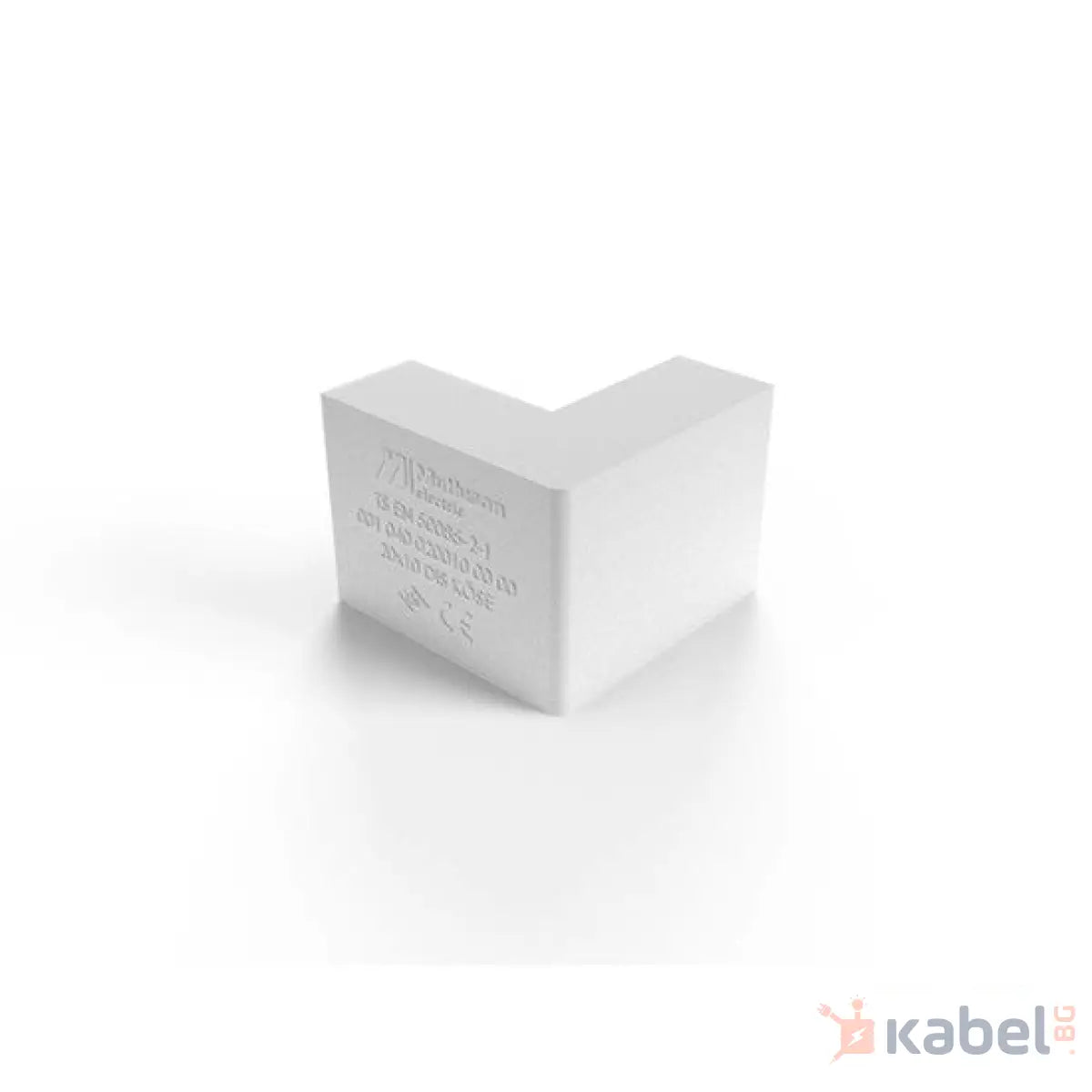 ВЪНШЕН ЪГЪЛ ЗА КАНАЛ 20Х10 EKO,1 040 020010