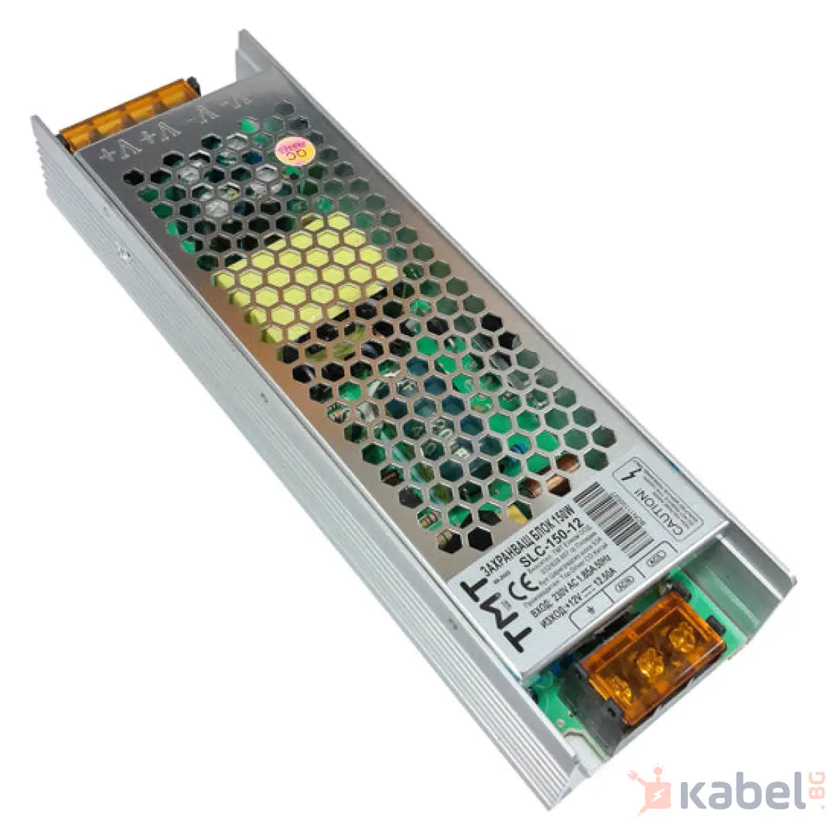 ЗАХРАНВАЩ БЛОК ЗА LED 150W 12.5A AC230V-DC12V 200х62х31mm