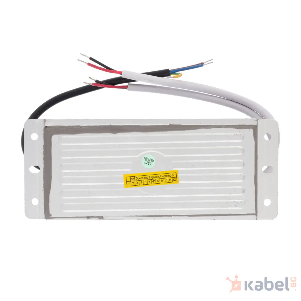 ЗАХРАНВАЩ БЛОК ЗА LED 60W 5A IP67 AC100-240V-DC12V 180х72х45mm