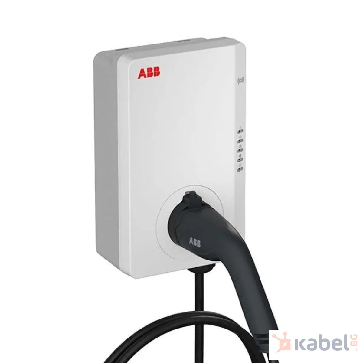 ЗАРЯДНА СТАНЦИЯ ABB TERRA 6AGC082156 КАБЕЛ ТИП 2 | RFID | 11 KW AC | 5 МЕТРА | СИВ ЦВЯТ