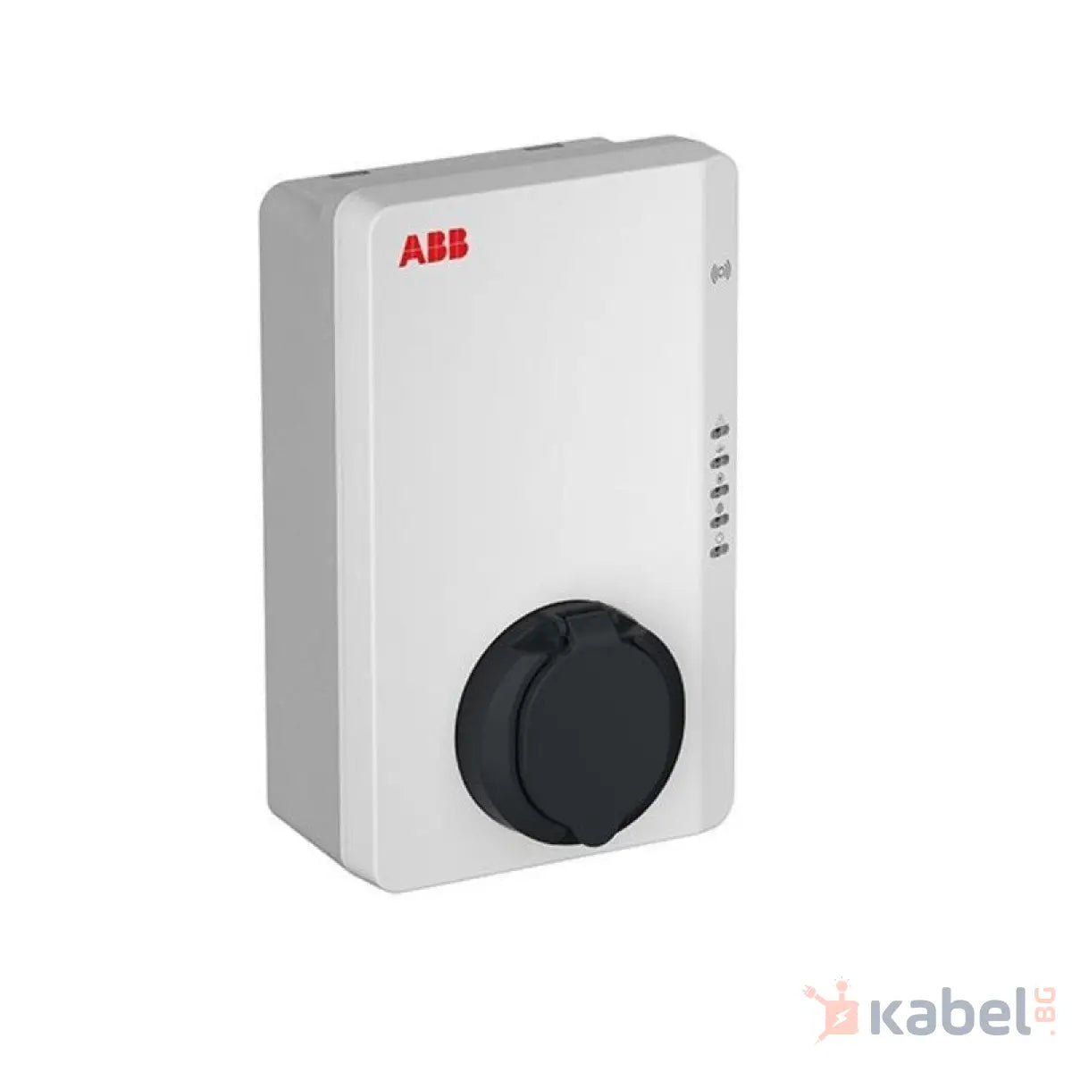 ЗАРЯДНА СТАНЦИЯ ABB TERRA 6AGC082157 КАБЕЛ ТИП 2 | RFID | SIM | 22 KW AC | 5 МЕТРА | СИВ ЦВЯТ