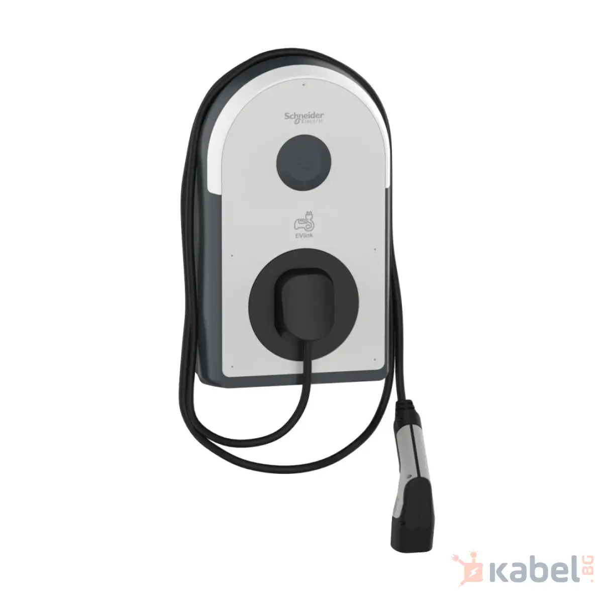 ЗАРЯДНА СТАНЦИЯ, EVB3S22NC0M EVLINK PRO AC/AC METAL, 22KW, 32A, 3P+N, T2 ПРИКАЧЕН КАБЕЛ, RDC-DD 6MA, MID METER