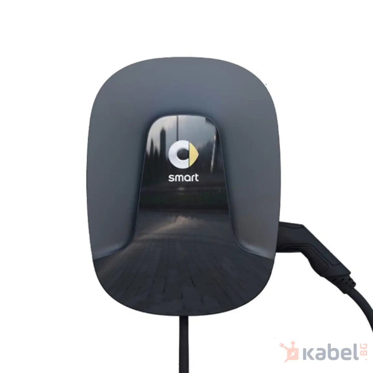 ЗАРЯДНА СТАНЦИЯ SMART HOME 6 М КАБЕЛ ТИП 2 | 22 KW AC | ЧЕРЕН ЦВЯТ