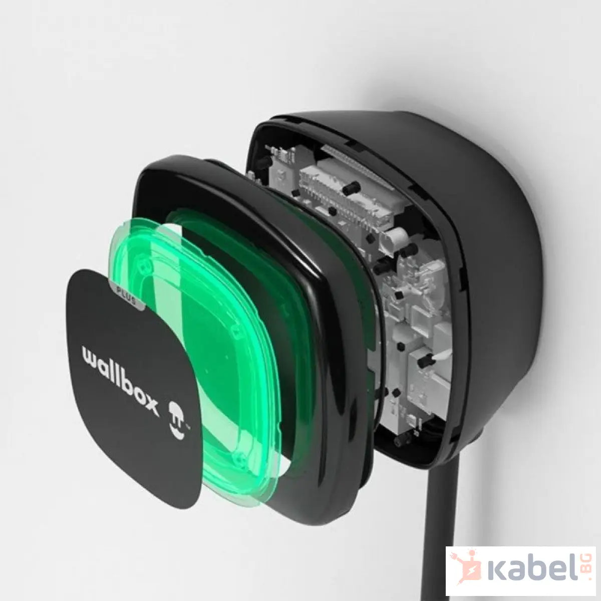 ЗАРЯДНА СТАНЦИЯ WALLBOX PULSAR PLUS КАБЕЛ ТИП 2 | 22 KW AC | ЧЕРЕН ЦВЯТ