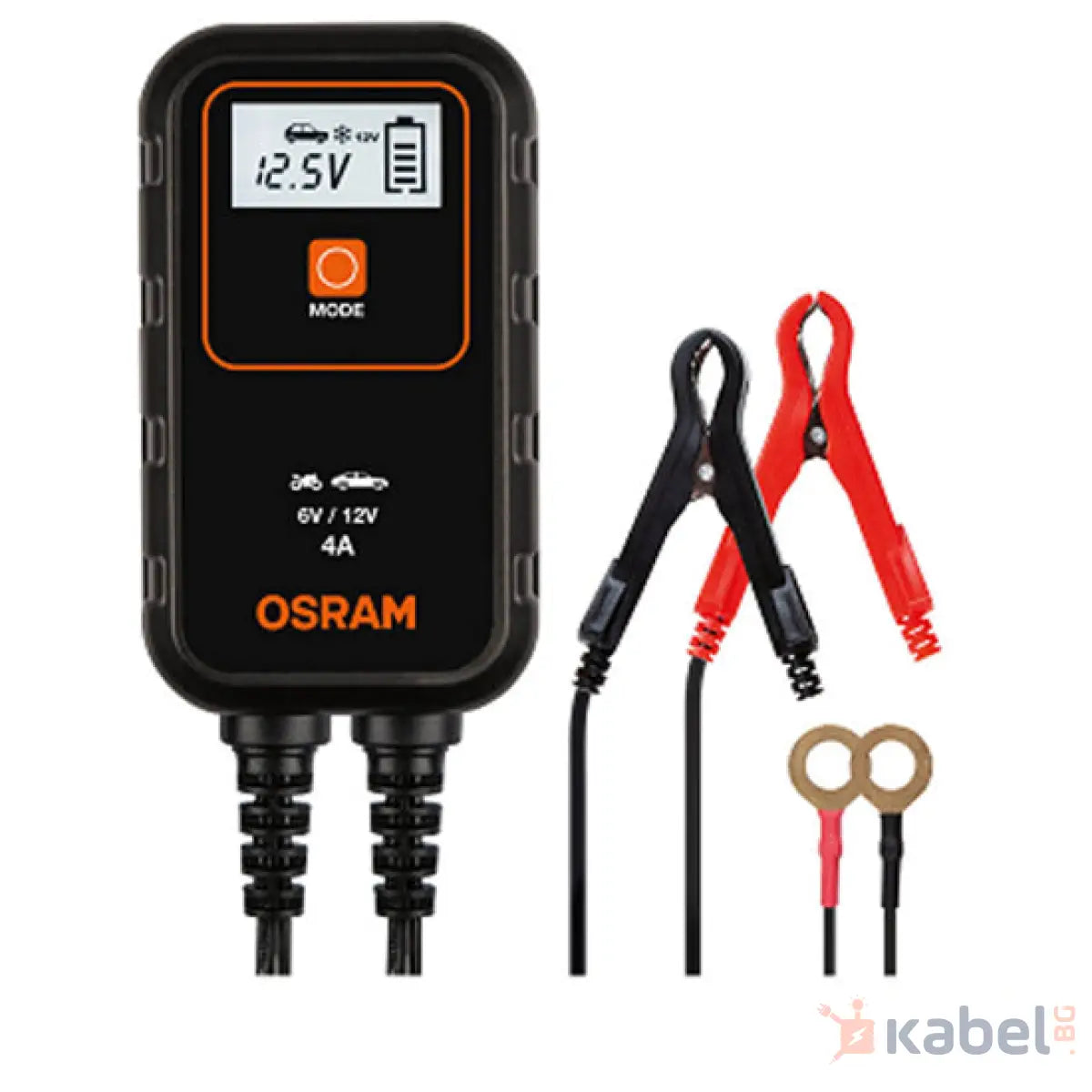 ЗАРЯДНО У-ВО ОСРАМ 904 ЗА АВТОМ. АКУМ.БАТЕРИИ