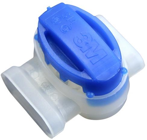 Бърза връзка с гел 3 х 0.34 - 2.5 мм2 за гъвкав/твърд меден проводник IP x 8 17 A 600 V Scotchlok 314 3 M