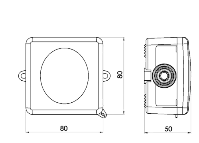 Разклонителна кутия 80 Х 80 Х 50 IP 44 1219 АТРА