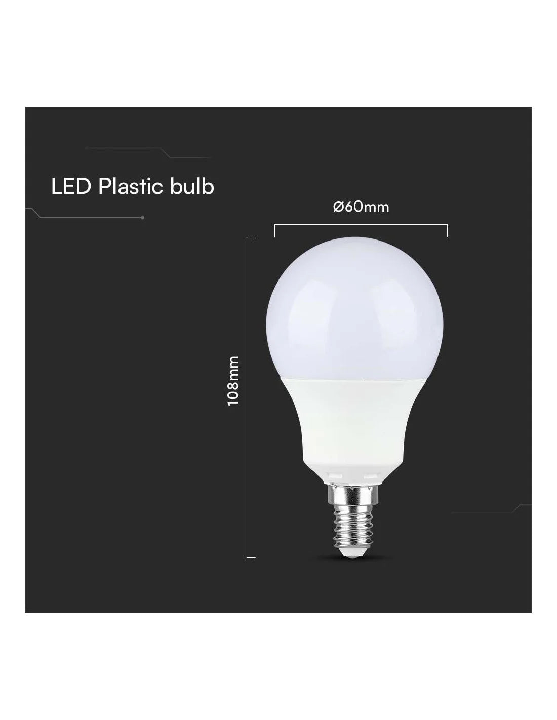 LED Крушка SAMSUNG Чип 8.5 W E14 3000 K