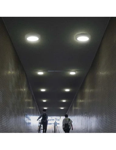 24 W LED SAMSUNG Чип Backlit Мини Панел Външен монтаж Кръг 4000 K