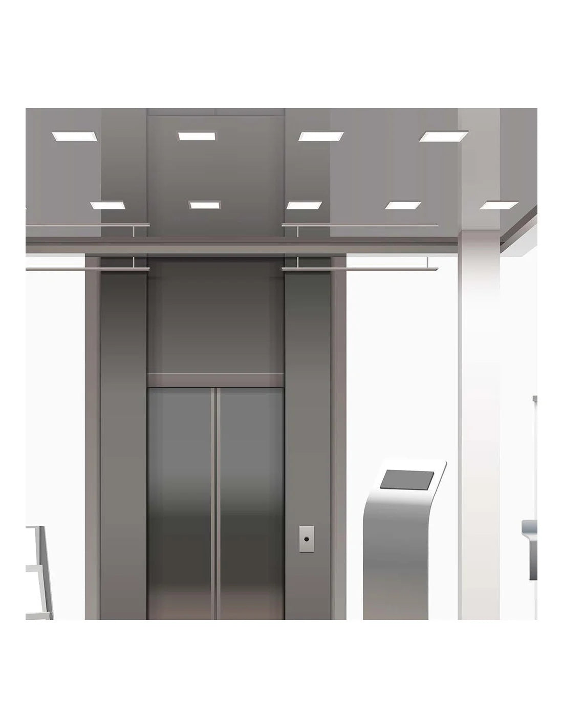 12 W LED SAMSUNG Чип Backlit Мини Панел Вграждане Квадрат 4000 K