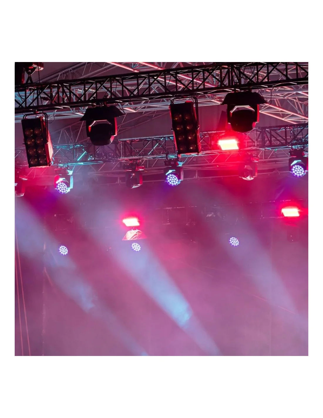 20 W LED Прожектор E-Series Черно Тяло Червен IP 65