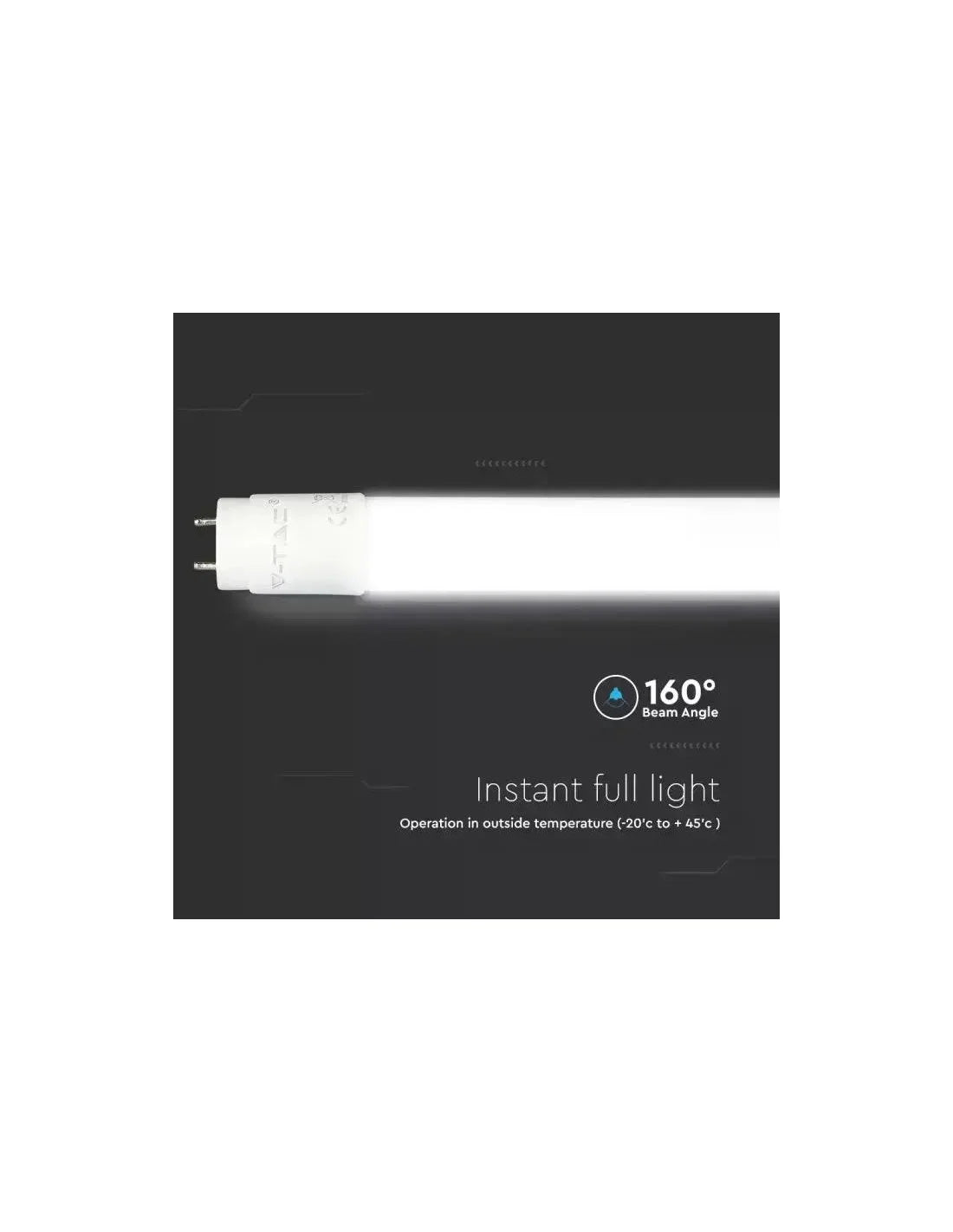 LED Пура SAMSUNG Чип 60 см 9 W G 13 Нано Пластик 6400 К