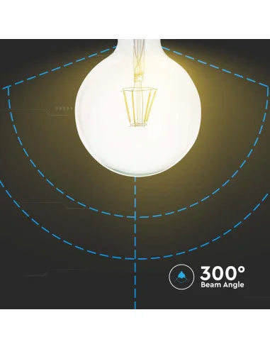 LED Крушка 12.5 W Filament E 27 G125 6500 K