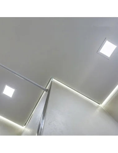 12 W LED SAMSUNG Чип Backlit Мини Панел Вграждане Квадрат 6500 K