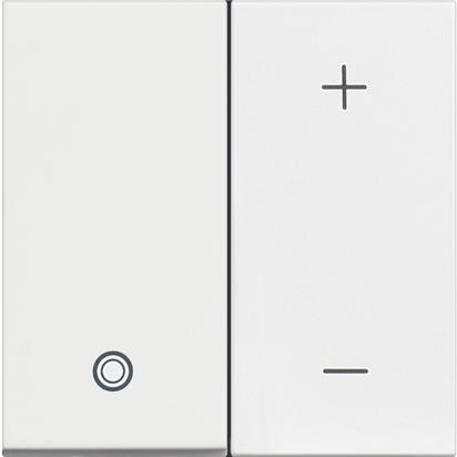 Димер бутонен R=3-400W L=3-400VA LED=3-75W 2 мод. цвят Бял Classia Bticino