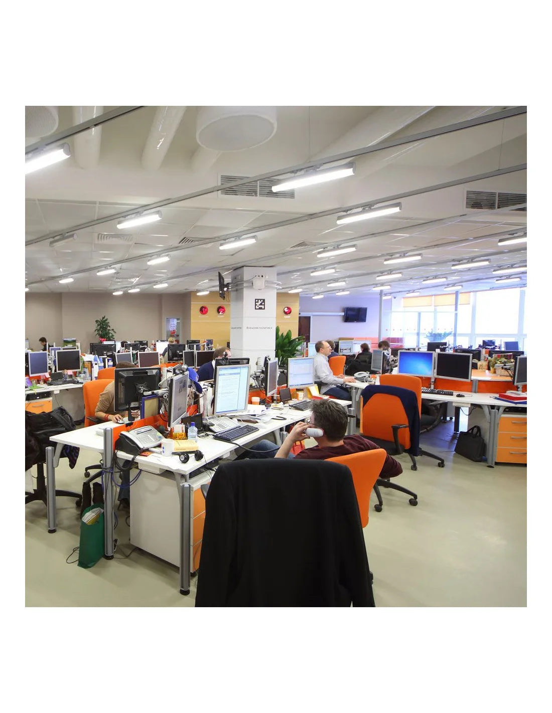 LED Пура SAMSUNG Чип 120 см 18 W G 13 Нано Пластик 3000 К