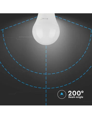 LED Крушка 10.5 W E 27 A 60 Термо Пластик 6400 K 10Бр / Сет