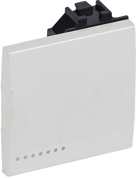 Лицев панел за ключ с подсветка 2 мод. цвят бял LL Bticino