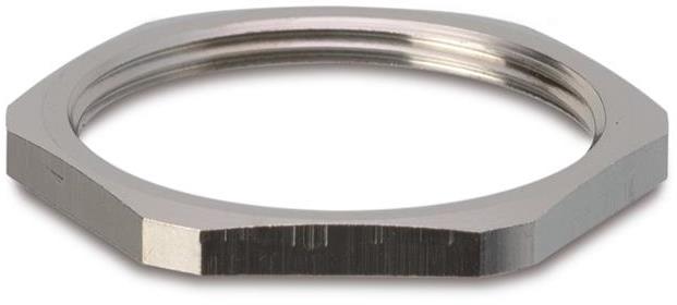 Гайка за щуцер метален месингов никелиран М 32 х 1,5 BM