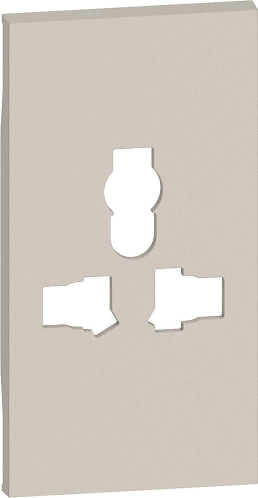 Лицев панел за контакт МУЛТИСТАНДАРТ 2 мод. цвят Крем Living Now Bticino