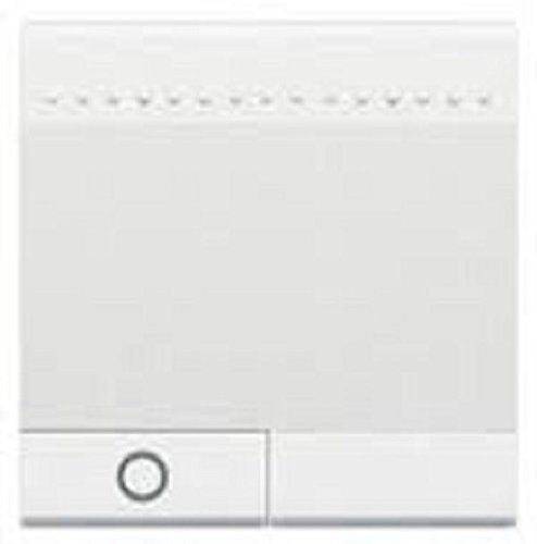 Лицев панел за ключ символ за светлина 2 мод. цвят бял LL Bticino