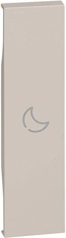 Лицев панел за ключ със символ "лягам си" 1 мод. цвят Крем LNow Bticino