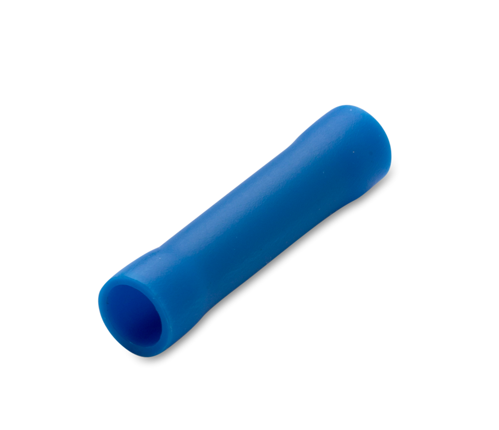 Термосвиваем кабелен съединител 1 , 5-  2 , 5 мм² ,  син 100бр . пакет