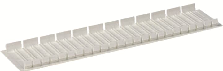 Капачки за празни DIN 12 модула RAL7035 (5 бр.) ABB